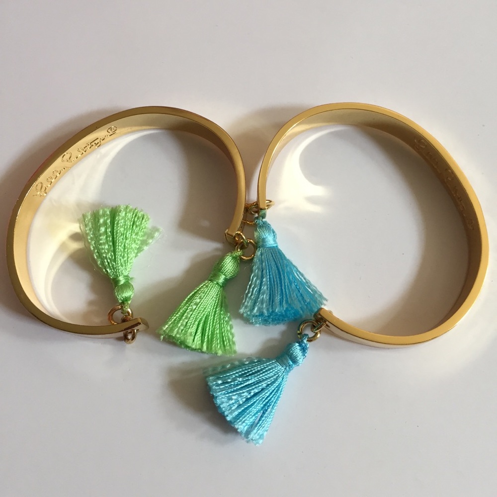 Lily Pulitzer Tassel Bangle Bracelet